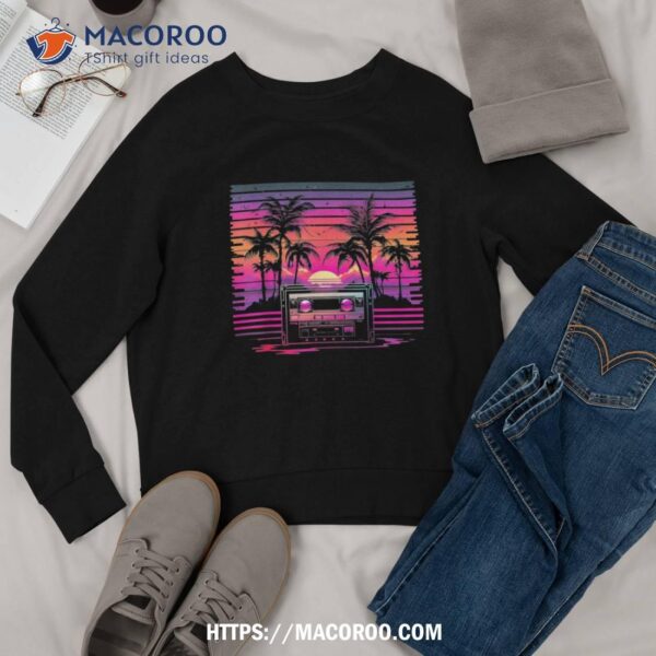 Cassette Tape Music Vaporwave Retrowave Aesthetic Synthwave Shirt