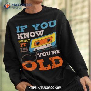 cassette tape radio 70 s 80 s 90 s music lover shirt sweatshirt