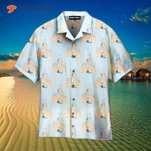 Castle Magic Kingdom Pattern Hawaiian Shirts