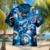 Cat Astronaut Hawaiian Shirt