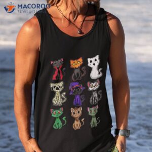 cat boo halloween shirt tank top