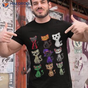 Cat Boo Halloween Shirt