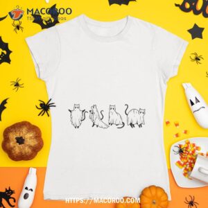 Cat Ghost Hallowen Fall Autumn – Shirt
