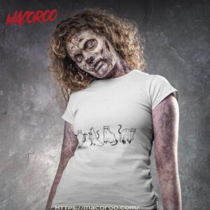 cat ghost hallowen fall autumn shirt tshirt 4