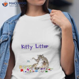 cat kitty litter shirt tshirt