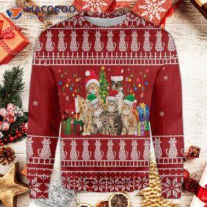 Cat Lover’s Ugly Christmas Sweater