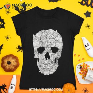 cat skull shirt tshirt 1