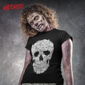 cat skull shirt tshirt