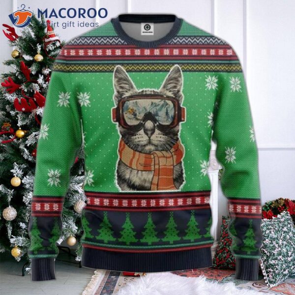 Cat Ugly Christmas Sweater