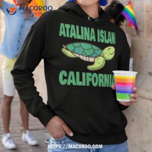 Catalina Island California Sea Turtle Themed Shirt