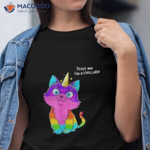 Caticorn Shirt Trust Me I’m A Unicorn Funny Cat