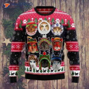 Cats In Winter’s Ugly Christmas Sweater