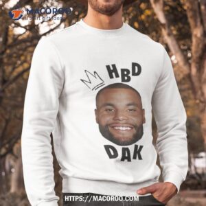 Ceedee Lamb Wearing Hbd Dak Shirt 2 ceedee lamb wearing hbd dak shirt sweatshirt