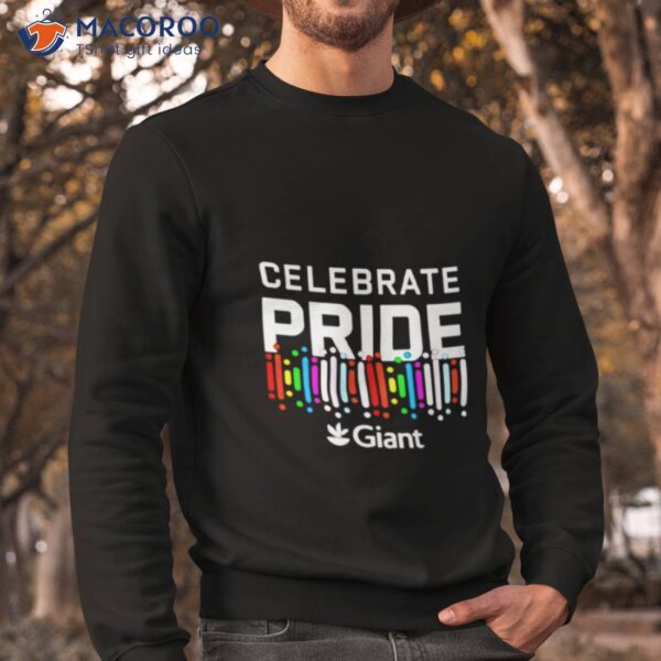 Celebrate Pride Giant Lgbtq Shirt