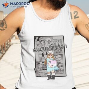 cells at work platelet cute shirt tank top 3