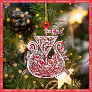 Celtic-custom-shaped Christmas Acrylic Ornament