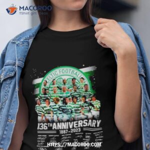 Celtic Football 136th Anniversary 1887 2023 Shirt