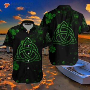 celtic shamrock irish st patrick s day hawaiian shirts 0