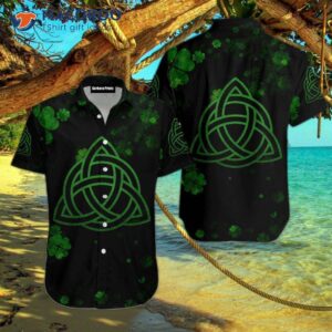 celtic shamrock irish st patrick s day hawaiian shirts 1