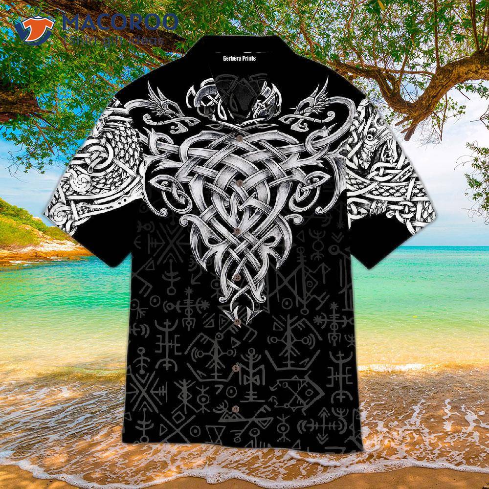 Skull Tattoo Hawaiian Shirt for Men Women Skeleton Short Sleeve Button Up  Shirt Mens Hawaiian Shirts Series 1 - Limotees