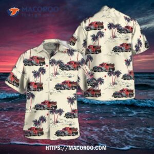 Centre Hanover, Ma "engine 14" 1965 Seagrave 800b 1500/300 S/n Hawaiian Shirt