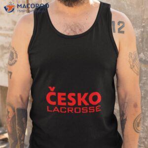 cesko lacrosse shirt tank top