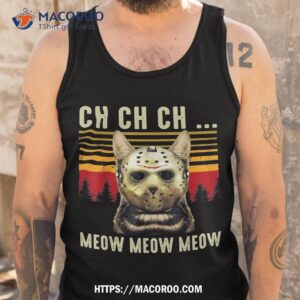 ch meow scary friday costume halloween cat shirt halloween candy jar ideas tank top