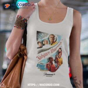 cheap subspace rhapsody star trek strange new worlds poster shirt tank top 4