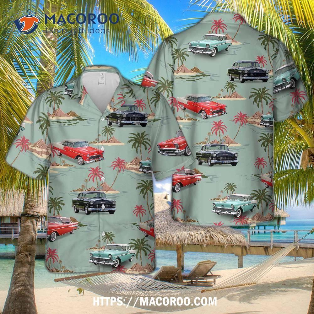 Chevrolet Bel Air Second Generation (1955-1957) Hawaiian Shirt Chevrolet Bel Air Second Generation (1955-1957) Hawaiian Shirt