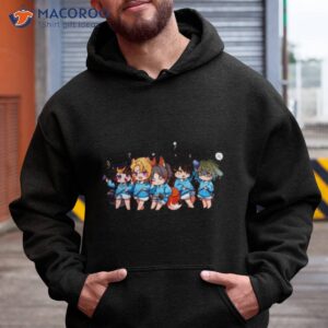 chibi luxiem nijisanji all characters shirt hoodie