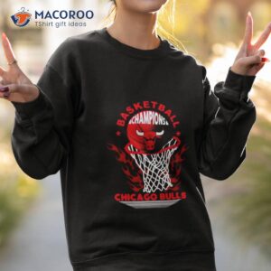 chicago bulls basketball champions fire logo 2023 shirt sweatshirt 2