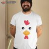 Chicken Halloween Costume Shirt Funny Kids Adults