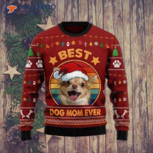 Chihuahua: Best Dog Mom Ever Ugly Christmas Sweater