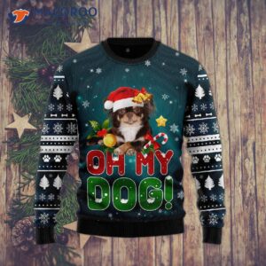 Chihuahua, Oh My Dog! Ugly Christmas Sweater