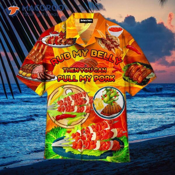 Chilling And Grilling Bbq Hawaiian Shirts