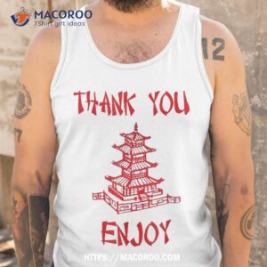 chinese take out thank you enjoy halloween 2020 costume shirt diy halloween gifts tank top