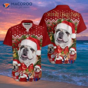 Christmas Begins With Hawaiian Bulldog Shirts