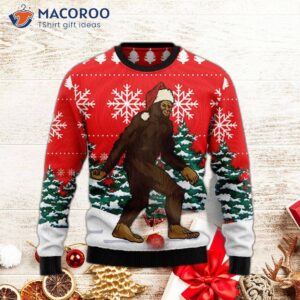 Christmas Bigfoot Ugly Sweater