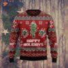 Christmas Cactus Ugly Sweater