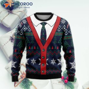 Christmas Cardigan Ugly Sweater