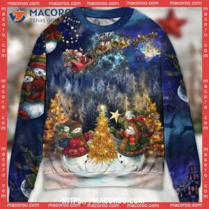 christmas family in love sweater cute ugly christmas sweater 3