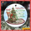 Christmas In Heaven, Leave Them A Seat Custom Name Ceramic Ornament