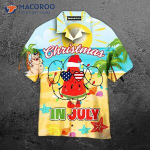Christmas In July Sunglasses Usa Yellow Hawaiian Shirts