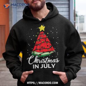 Christmas In July Watermelon Summer Xmas Shirt