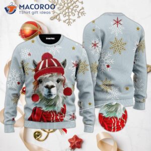 Christmas Llama Ugly Sweater