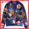 Christmas Love Santa And Gifts Funny Xmas Sweaters