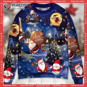christmas love santa and gifts sweater star wars christmas sweater 2