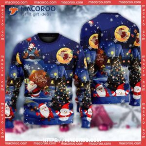 christmas love santa and gifts sweater star wars christmas sweater 5