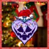 Christmas Pumpkin Pastel Goth Custom-shaped Acrylic Ornament