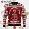 Christmas Skull Ugly Sweater